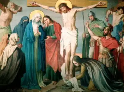 12e statie Jezus sterft aan het kruis